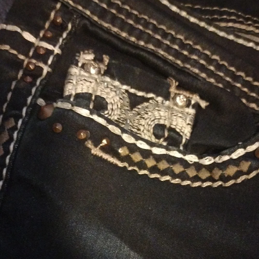 Hydraulic Women's Black Skinny Jeans with Contrast Stitching - Picture 5 of 11